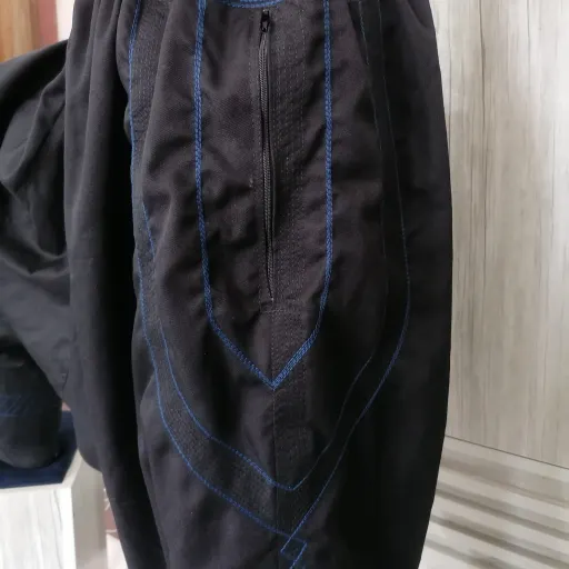 شلوار کردی (شیرازی) مدل زندان دوز  رنگ سبز تیره