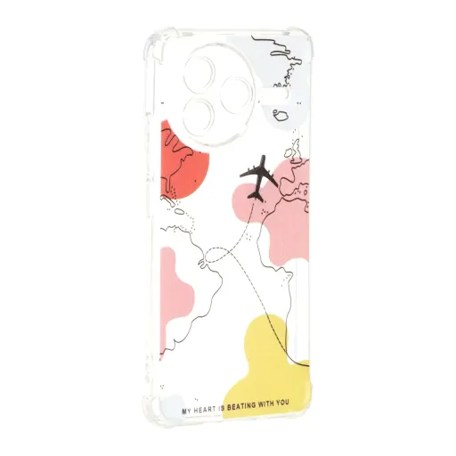 قاب ژله ای شفاف محافظ لنزدار Air Line مدل شیائومی Xiaomi Poco F7 Pro