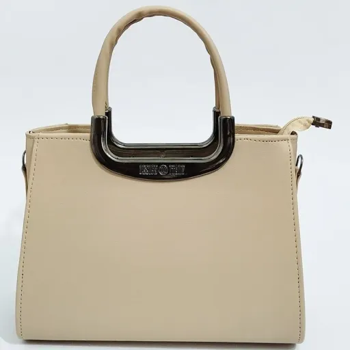 کیف دستی-رودوشی Design italy زنانه کرم(A3592)