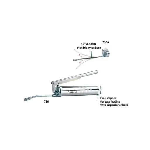 گریس پمپ دستی کلاسیکال دو نازل حجم 400CC هنس HANS مدل 716A