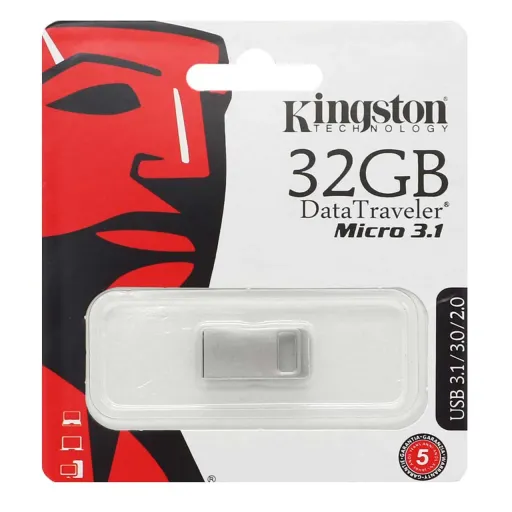 فلش مموری کینگستون مدل DataTraveler Micro 3.1 ظرفیت 32 گیگابایت