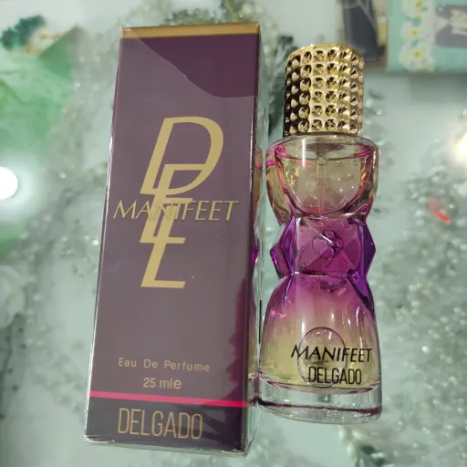 عطر جیبی منی فیت دلگادو25میل مناسب خانم ها