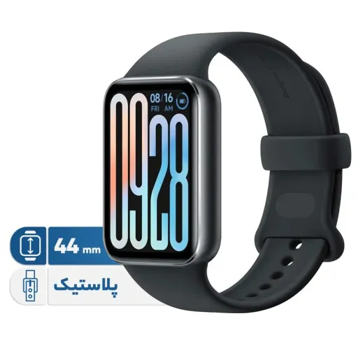 ساعت هوشمند 44 میلی متری شیائومی مدل Smart Band 9 Pro، مناسب برای ورزش، کنترل سطح اکسیژن خون، شمارش ضربان قلب، پایش و...