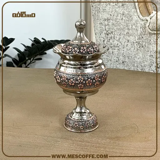 قیمت قندان مسی کروم زنجان(کد1765)