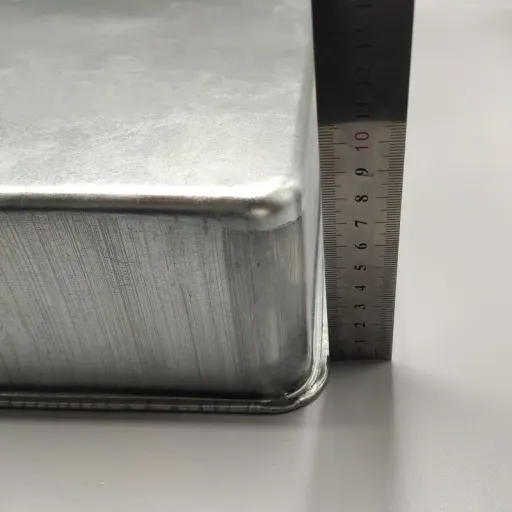 قالب کیک مدل موج Cube-3010 رنگ نقره ای