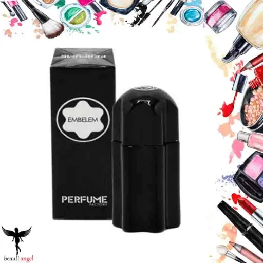 ادکلن مینیاتوری مردانه امبلم برند پرفیوم فکتوری حجم ۳۰ میل Emblem Perfume Factory