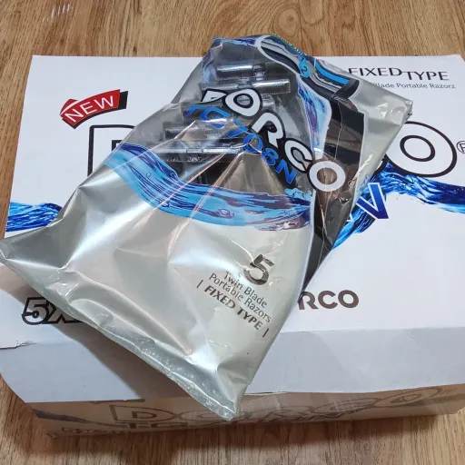 2 جعبه خودتراش دورکو لیسانس مجموعا 40 بسته 5 عددی