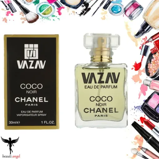 ادکلن مینیاتوری زنانه واژاو مدل کوکو نویر شنل حجم 30میلcoco chanel vazav