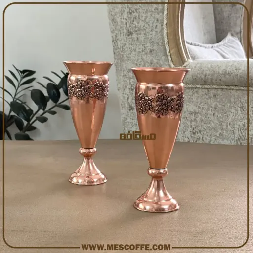 جدیدترین گلدان مسی نانو(مدل گلبرگ/کد1994)