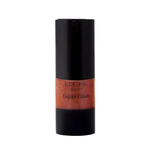 رژگونه مایع لدوورا مناسب انواع پوست با حجم 15 میل رنگ کد LB04(گوشتی تیره)