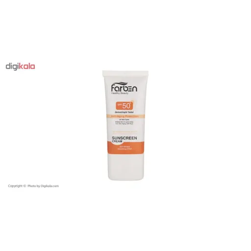کرم ضد آفتاب فاربن مدل Anti-wrinkle حجم 50 میلی لیتر
