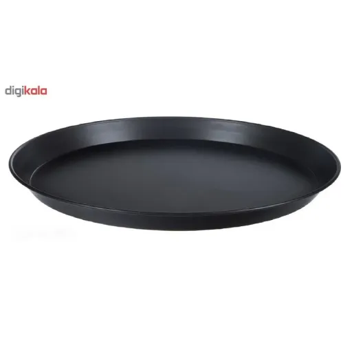 ظرف پخت پیتزا میلاد مدل M23 -بسته دو عددی رنگ مشکی