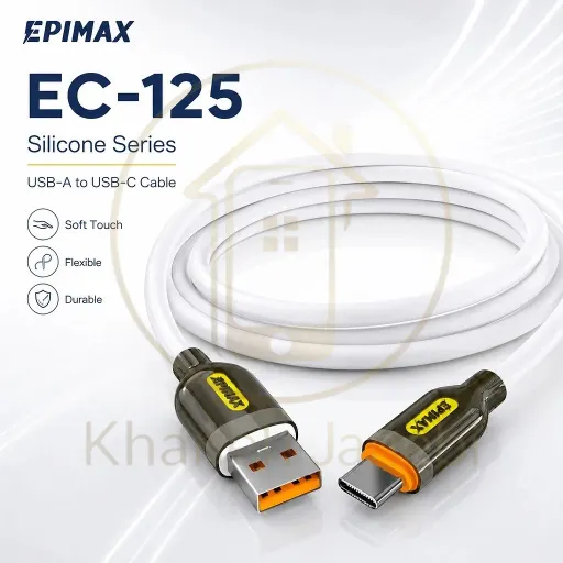 کابل شارژ اپیمکس EC-125 Silicon Type-C