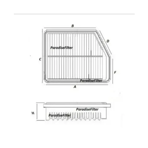 فیلتر هوا هیوندا النتر کیا سراتو OEM 28113-3X000 / فیلتر ارو