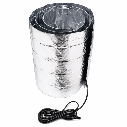 فویل حرارتی 250 وات بخاری برقی کوچک پد حرارتی آلمینیومی (به صورت ایستاده و باز ، کنترل شده استفاده شود!)
