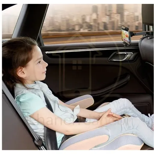 هولدر و شارژر وایرلس صندلی عقب بیسوس Baseus Backseat Holder Wireless Charger WXHZ-01 توان 15 وات
