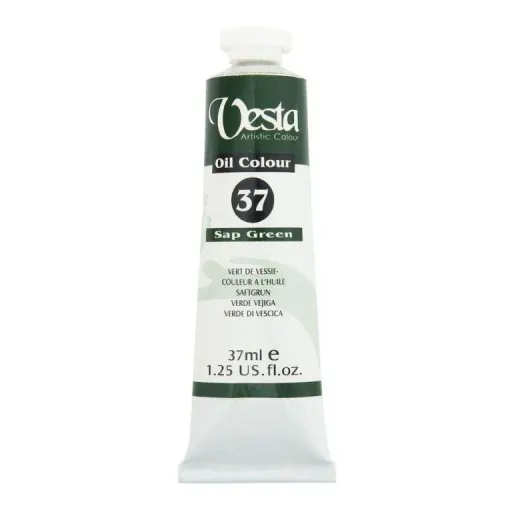 رنگ روغن وستا Sap Green 37 حجم 37 میل