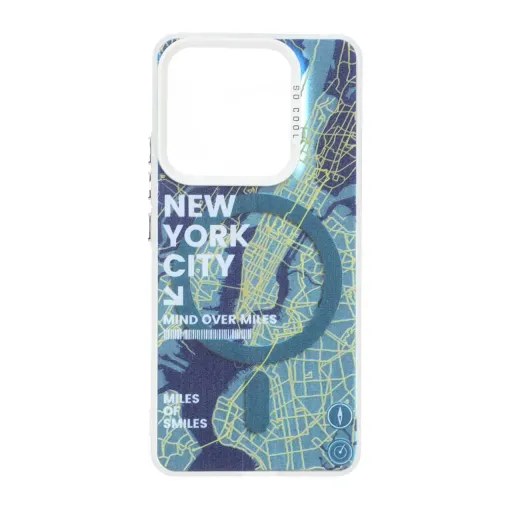 قاب مگ سیف SO COOL طرح New York شیائومی مدل Xiaomi Redmi Note 14 4G