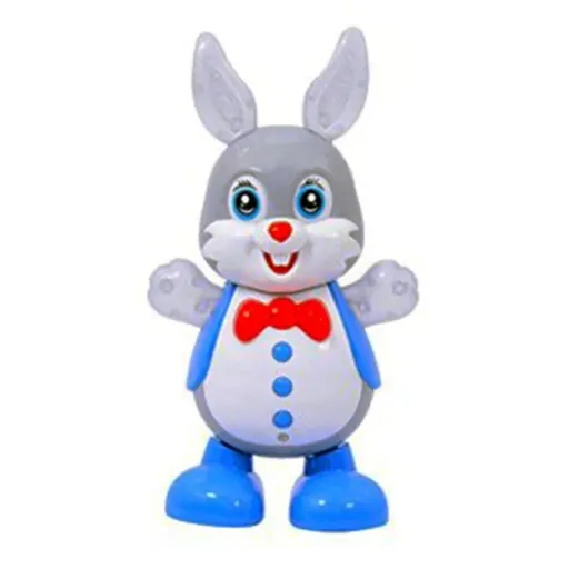 ربات خرگوش موزیکال چراغدار YJ TOYS YJ-3007  اسباببازی موزیکال کودکانه