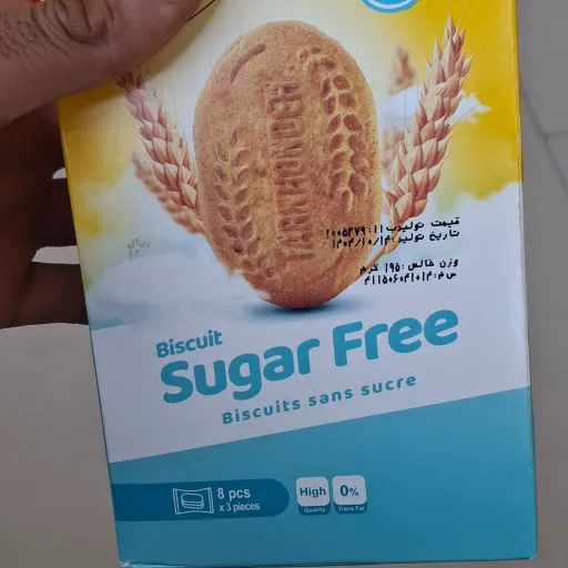 بیسکوئیت بدون قند فرخنده 