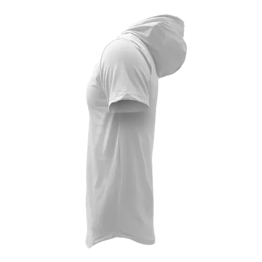 تیشرت کلاه دار مردانه سفید طرحNikeمدلp0596