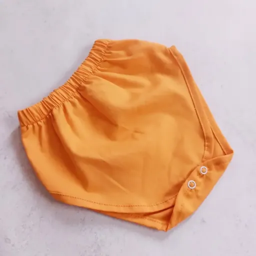 سارافون شورت نخی خرس و قلب چهار رنگ مناسب 1 تا 3 سال رنگ سبز 40
