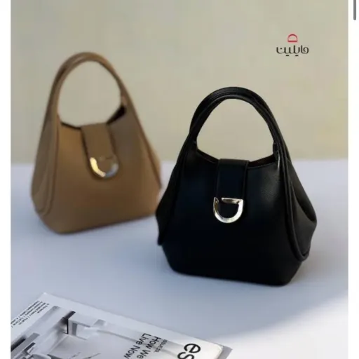 کیف زنانه دستی و دوشی جاکارتی دار نیرا رنگ مشکی