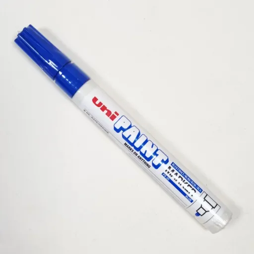 ماژیک متال مارکر نمدی (پنبه ای ) رنگی مدل PX-20(L) برند یونی پینت UNI PAINT رنگ قهوه ای