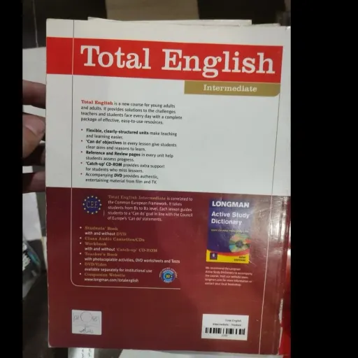 کتابnew Total English Intermediate Student دست دومِ تمیز دست دوم