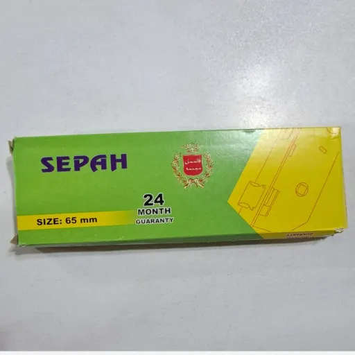 قفل درب چوبی سرویسی سایز 6.5 برند سپه ( لاهیج یراق )
