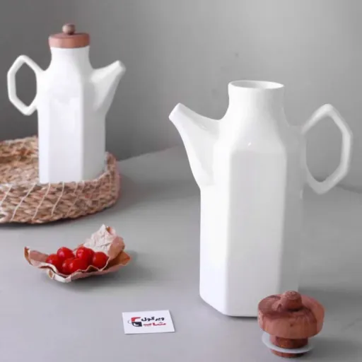 روغن ریز سرامیکی مدل کارنیکا درب چوبی
