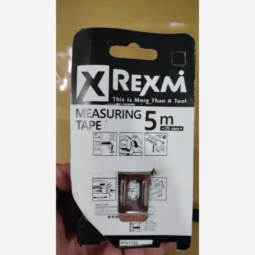 متر نواری (متر خیاطی) فلزی 5 متری رکسمی rexmi