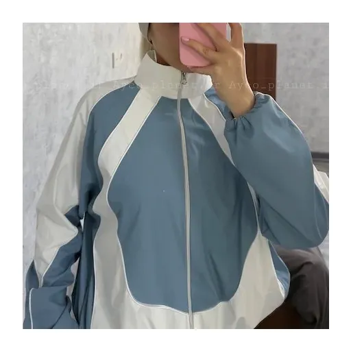 ست سوییشرت و شلوار ورزشی فری سایز  آبی   سایز سایز 2