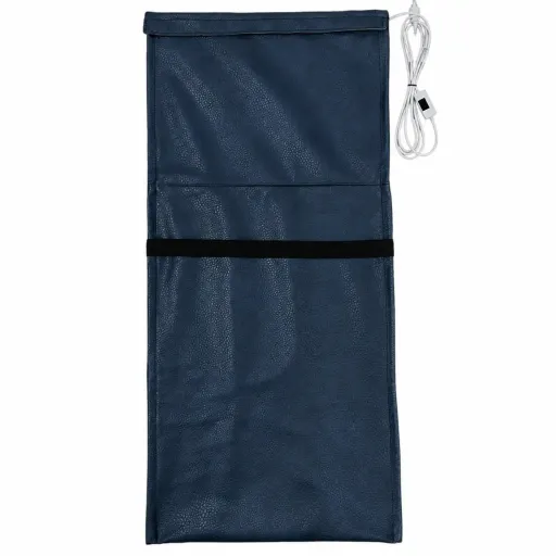گرمایش صندلی (خودرو و کافه رستوران) (220 و 12 ولت) (رنگ سرمه ای) | مدل مدل 220 ولتی (برق شهری)-دارای دیمر تنظیم دما