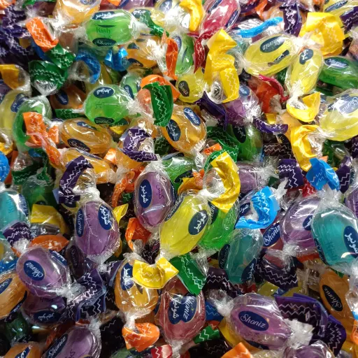 آبنبات ترش با مغز پودری شونیز 500 گرمی آجیل و خشکبار مهران 