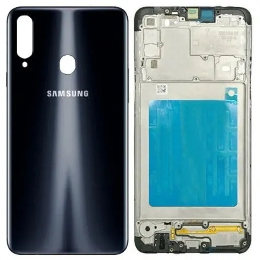 قاب و شاسی کامل سامسونگ مدل Samsung A207 - A20s
