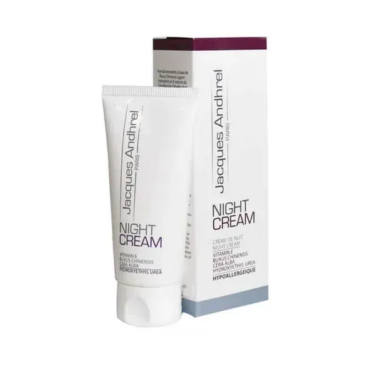 کرم آبرسان و مغذی شب ژاک آندرل پاریس مدل NIGHT CREAM حجم 60 میلی لیتر