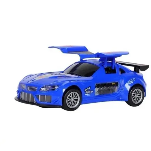 ماشین موزیکال چراغدار درب بازشو YJ TOYS YJ388-27 رنگ قرمز