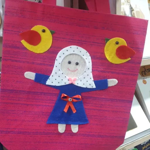 ساک دستی بزرگ دخترانه