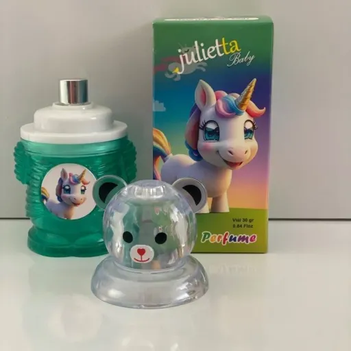 عطرادوکلن کودک طرح اسب شاخدار ژولییتا 