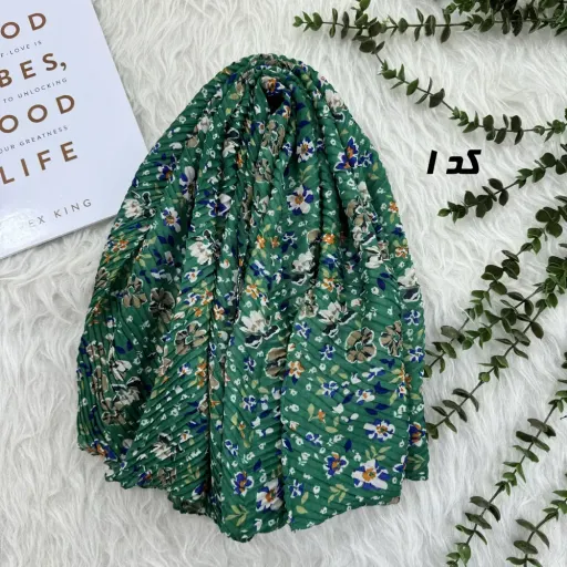 شال نخی پلیسه آبرنگی قواره 190 در 65 سانتیمتر گزینه ها کد-5