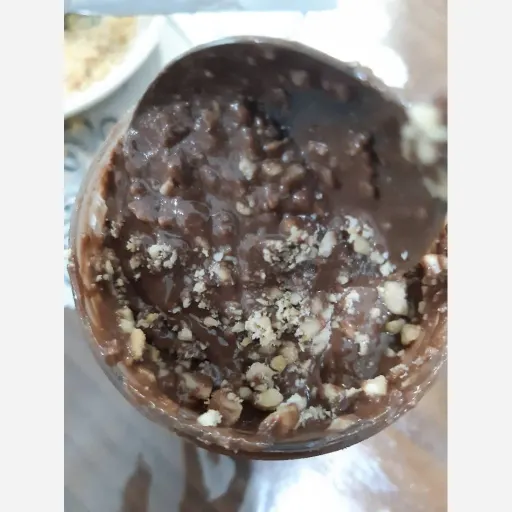 کره بادام زمینی کرانچی وشکلاتی 400 گرمی 