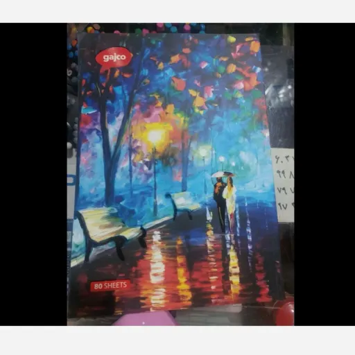دفتر 80 برگ شکلاتی گاجکو (دفترچه) با کیفیت بالا