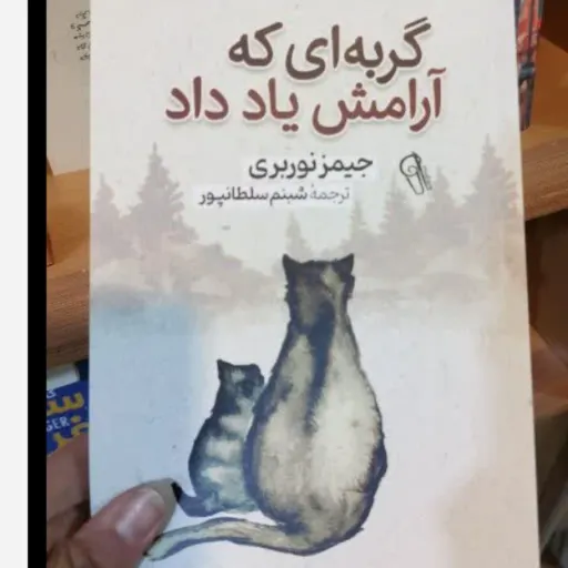 کتاب گربه ای که آرامش یاد داد(جیمز نوربری) ترجمه شبنم سلطانپور 