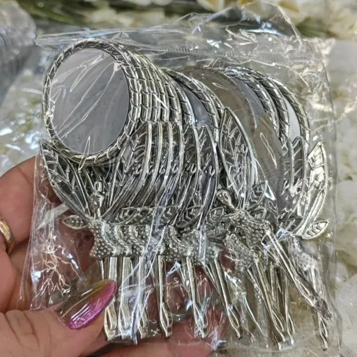 گیفت عروس آینه فرشته آنجل نوع رنگ طلایی