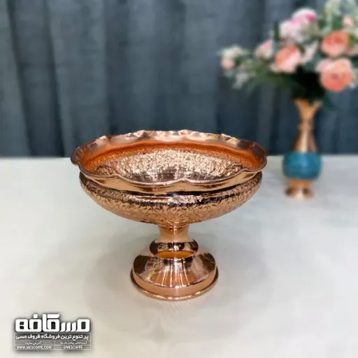 شکلات خوری طرح رز مسی برند هنر زنجان