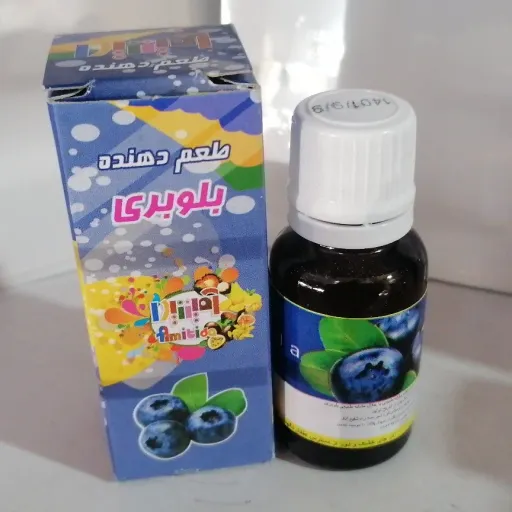 اسانس و طعم دهنده خوراکی بلوبری 50 گرمی برند آمیتیدا 