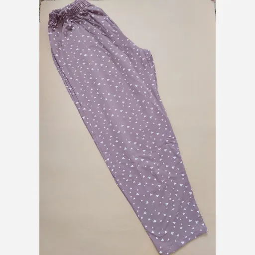 شلوار راحتی زنانه فاق بلند رنگ سبز سایز 3xl