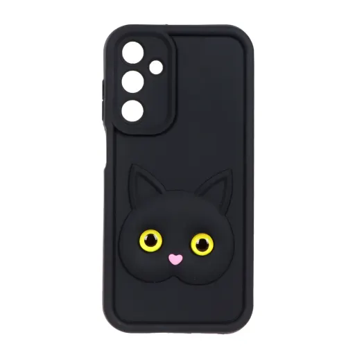 قاب Solid Case Cat Design مدل Samsung Galaxy A25 5G رنگ سبز