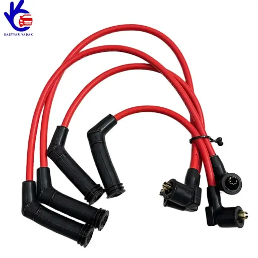 وایر شمع تقویتی پراید یورو4 (2 سر برنج -بوبین دار)      SPARK LINE